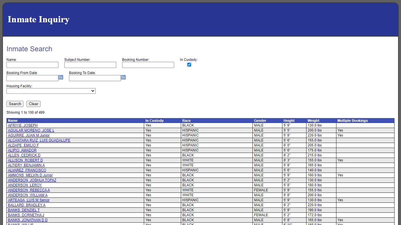Inmate Search - inquiry.willcosheriff.org